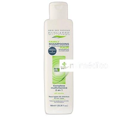 FAMILY CHAMPU Y ACONDICIONADOR 2 EN 1 750 ML 750 ML BYPHASSE