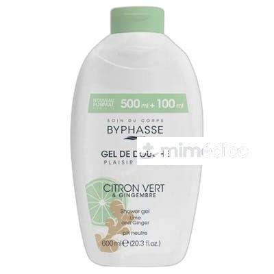 PLAISIR NATURE GEL DE DUCHA LIMA Y JENGIBRE 600 ML NA BYPHASSE