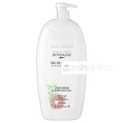PLAISIR NATURE GEL DE DUCHA VERBENA Y POMELO 2000 ML BYPHASSE