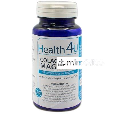 COLAGENO CON MAGNESIO 90 COMPRIMIDOS DE 13 GR 153 GR HEALTH 4U