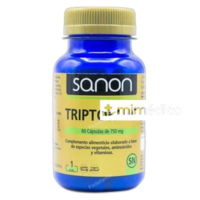 TRIPTOFANO 750 MG 60 CAPSULAS 75 GR SANON