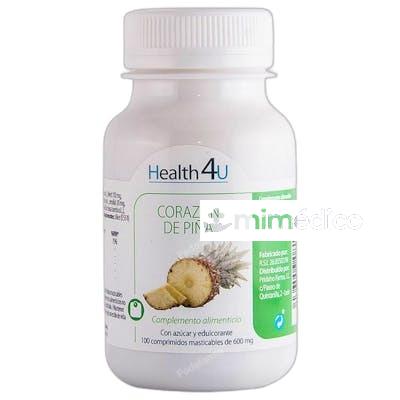 CORAZON DE PINA 100 COMPRIMIDOS DE 600 MG 153 GR HEALTH 4U
