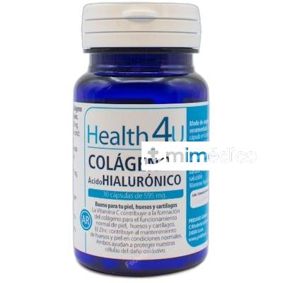 COLAGENO ACIDO HIALURONICO 30 CAPSULAS 50 GR HEALTH 4U