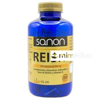 REISHI 500 MG 300 CAPSULAS 206 GR SANON
