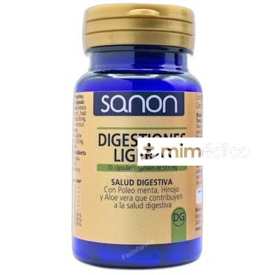 DIGESTIONES LIGERAS 515 MG 30 CAPSULAS 42 GR SANON