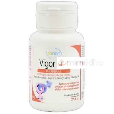 VIGOR SEX 720 MG 30 CAPSULAS 48 GR SANON
