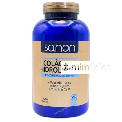 COLAGENO HIDROLIZADO MARINO 814 MG 400 COMP 382 GR SANON