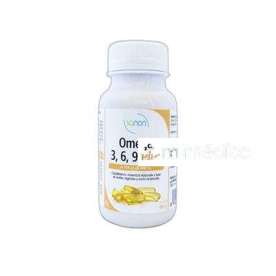 OMEGA 369 PLUS 1400 MG 60 PERLAS 73 GR SANON
