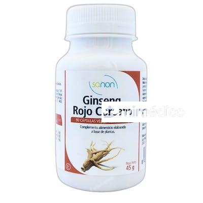 GINSENG ROJO COREANO 90 CAPSULAS 550 MG 68 GR SANON