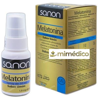 MELATONINA LIQUIDA LIMON 50 ML SPRAY 89 GR SANON