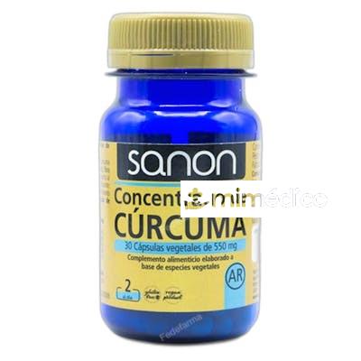 CONCENTRADO DE CURCUMA 550 MG X 30 CAPSULAS NA SANON