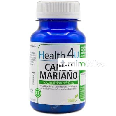CARDO MARIANO 60 COMPRIMIDOS DE 500 MG 60 GR HEALTH 4U