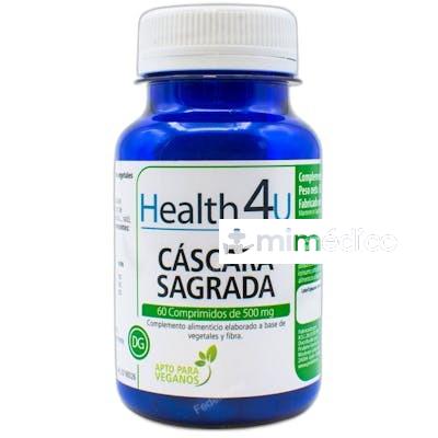 CASCARA SAGRADA 60 COMPRIMIDOS DE 500 MG 61 GR HEALTH 4U