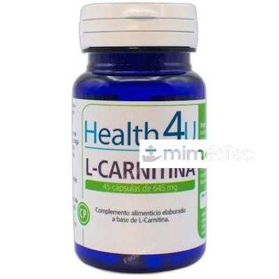 LCARNITINA 645 MG 45 CAPSULAS NA HEALTH 4U
