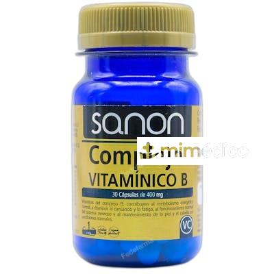 COMPLEJO VITAMINICO B 30 CAPSULAS NA SANON