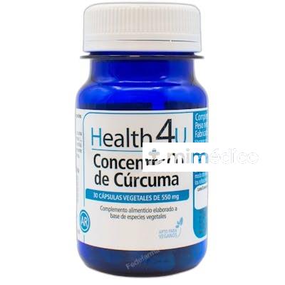 CONCENTRADO DE CURCUMA DE 550 MG 30 CAPSULAS VEGETALES NA HEALTH 4U