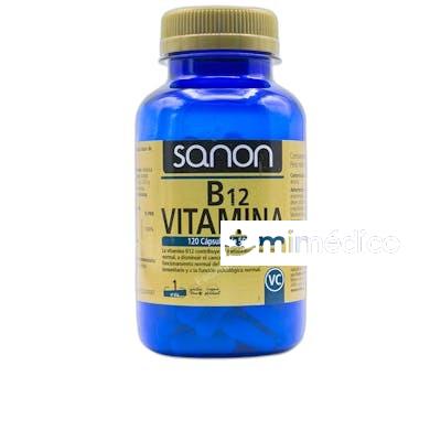 VITAMINA B12 120 CAPSULAS DE 500 MG NA SANON