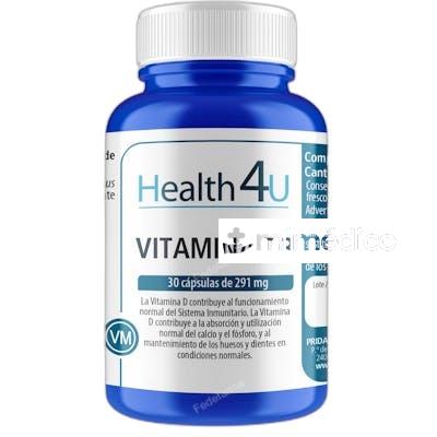 VITAMINA D3 291 MG 30 CAPSULAS NA HEALTH 4U