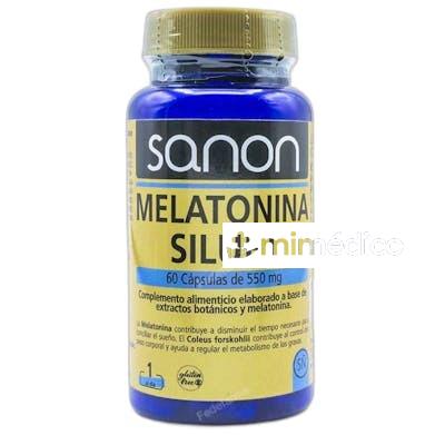 MELATONINA SILUET 60 CAPSULAS DE 550 MG NA SANON