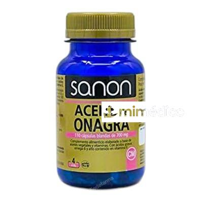ACEITE DE ONAGRA 110 CAPSULAS BLANDAS DE 700 MG NA SANON