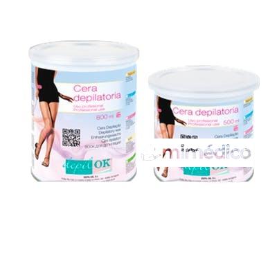 LATA CERA TEMPLADA ROSA 500 GR NA DEPILOK