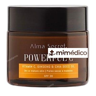 CREMA POWERFUL C ANTIEDAD ILUMINADORA CON CHIA SPF 30 50 ML ALMA SECRET