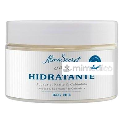 CREMA CORPORAL HIDRATANTE CON AGUACATE KARITE CALENDULA 250 ALMA SECRET