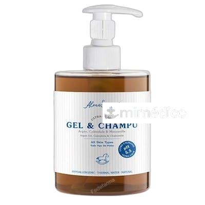 GEL CHAMPU SUAVE CON ARGAN CALENDULA MANZANILLA 500 ML NA ALMA SECRET