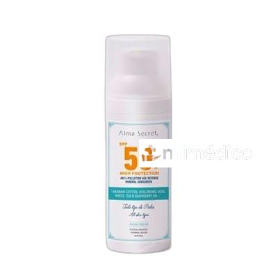 HIGH PROTECTION CREMA PROTECTORA SOLAR FACIAL SPF 50 50 ML N ALMA SECRET