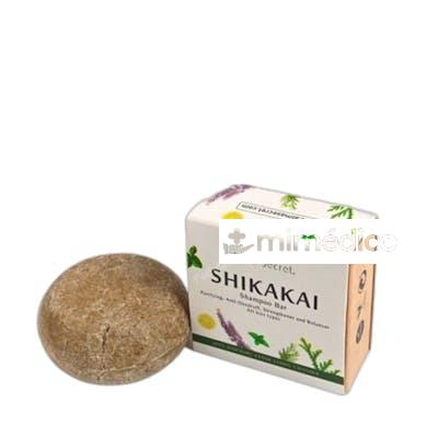 CHAMPU SOLIDO ANTICAIDA ANTICASPA SHIKAKAI 85 GR NA ALMA SECRET