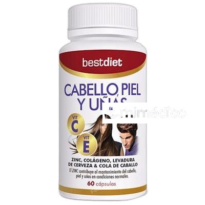 CABELLO PIEL Y UNAS 60 CAPSULAS NA BESTDIET