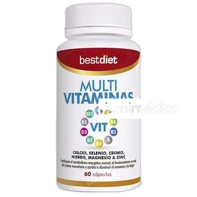 MULTIVITAMINAS 60 CAPSULAS NA BESTDIET