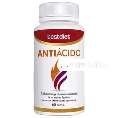 ANTIACIDO 60 COMPRIMIDOS MASTICABLES NA BESTDIET