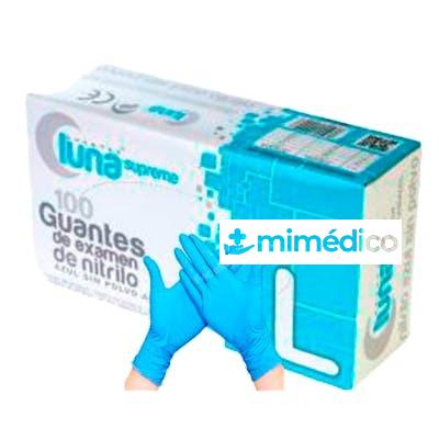 LUNA GUANTES NITRILO BLANCO SIN POLVO 100 UDS TALLA L OMARE