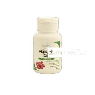 ARANDANO ROJO AMERICANO Y VITAMINA C 400 MG 30 COMPRIMIDOS 3 SANON