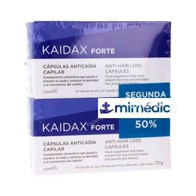 KAIDAX FORTE DUO CAPSULAS ANTICAIDA 2 X 60 CAPSULAS TOPICREM