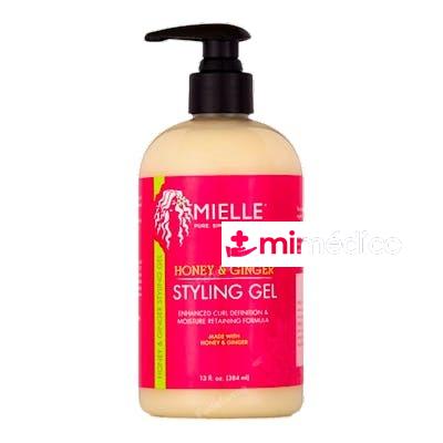 MIELLE HONEY AND GINGER STYLING GEL 384ML MIELLE