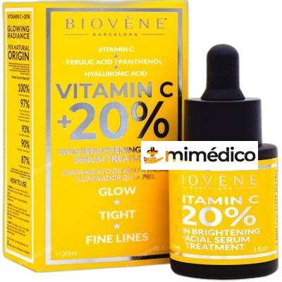 VITAMIN C 20 TRATAMIENTO SERUM ILUMINADOR 30 ML NA BIOVENE