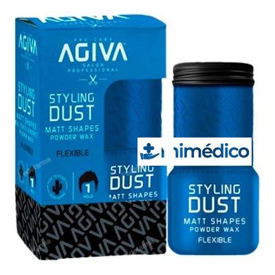 AGIVA STYLING DUST MATT SHAPES POWDER WAX FLEXIBLE 20G NUEVO AGIVA