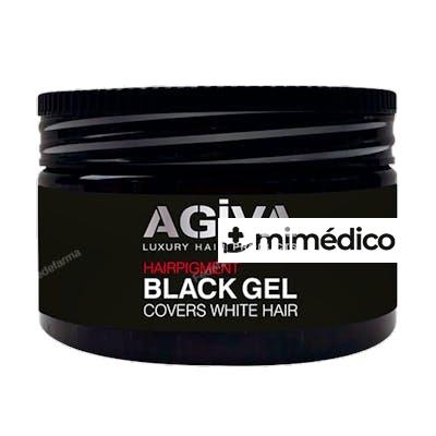 HAIRPIGMENT BLACK GEL 250ML AGIVA