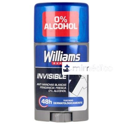 DESODORANTE EN STICK INVISIBLE 48H 75 ML NA WILLIAMS