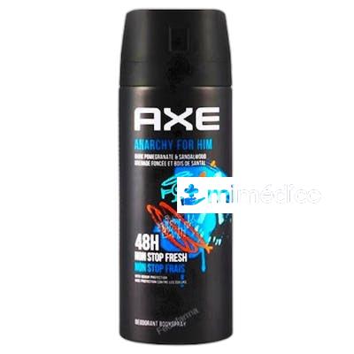 ANARCHY DESODORANTE MASCULINO VAPORIZADOR 150 ML NA AXE