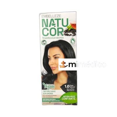 NATURCOR COLORACION PERMANENTE SIN AMONIACO 33 GR 10 NEGRO N NOVEX