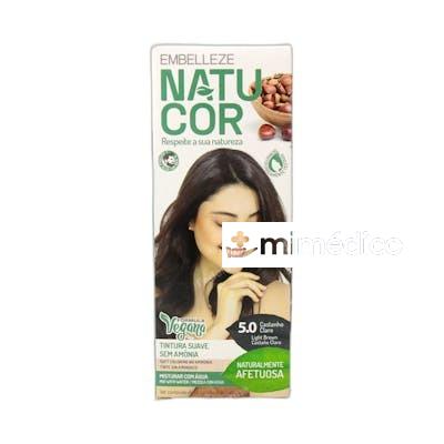 NATURCOR COLORACION PERMANENTE SIN AMONIACO 33 GR 50 CASTANO NOVEX