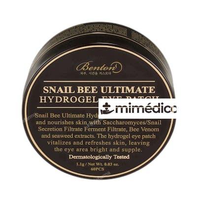 SNAIL BEE ULTIMATE HYDROGEL EYE PATCH 60 PIEZAS NA BENTON