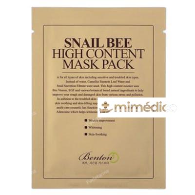 SNAIL BEE HIGH CONTENT MASCARILLA FACIAL 20 ML NA BENTON