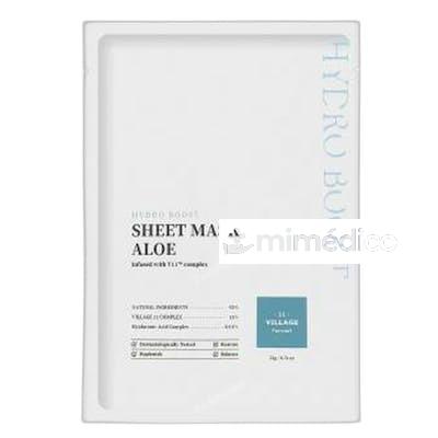 HYDRO BOOST SHEET MASCARILLA DE ALOE 21 GR NA VILLAGE 11 FACTORY