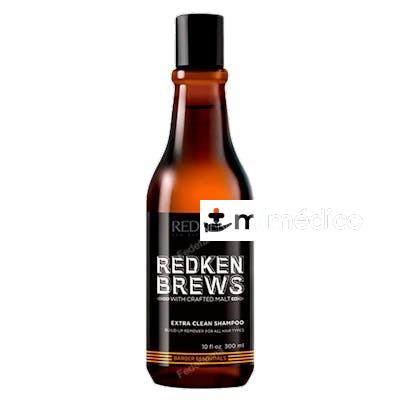 BREWS EXTRA CLEAN CHAMPU 300 ML 300 ML REDKEN