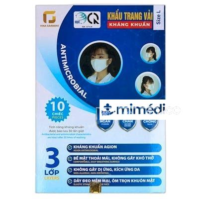 KHANG KHUAN MASCARILLAS 3 CAPAS TALLA L 10 UDS NA VINA GARMENT