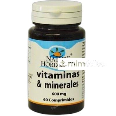 VITAMINAS Y MINERALES 60 COMP NATURE HORIZONTS